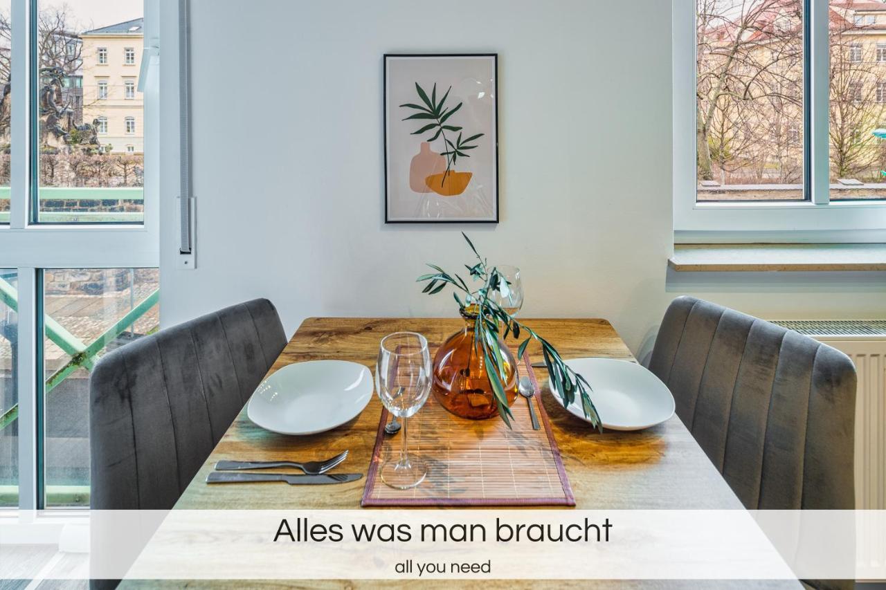 "Gruene Oase" - Naehe Altstadt - Garage - Ruhig - Nespresso Dresda Esterno foto
